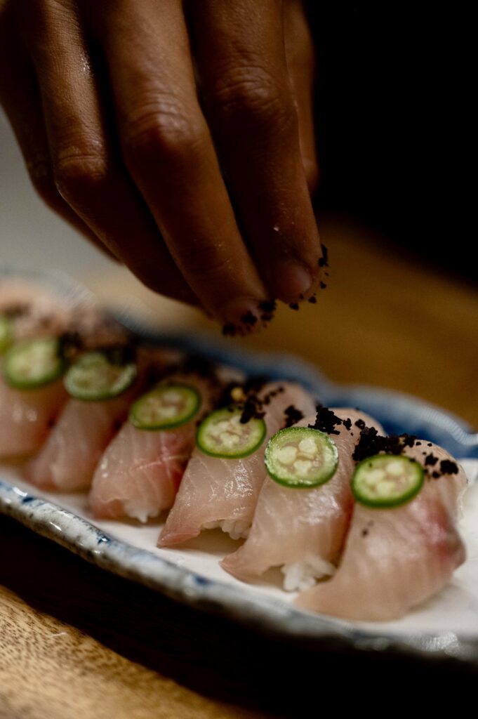 Oishi Sushi Omakase Sake Bar Tulum Mexico